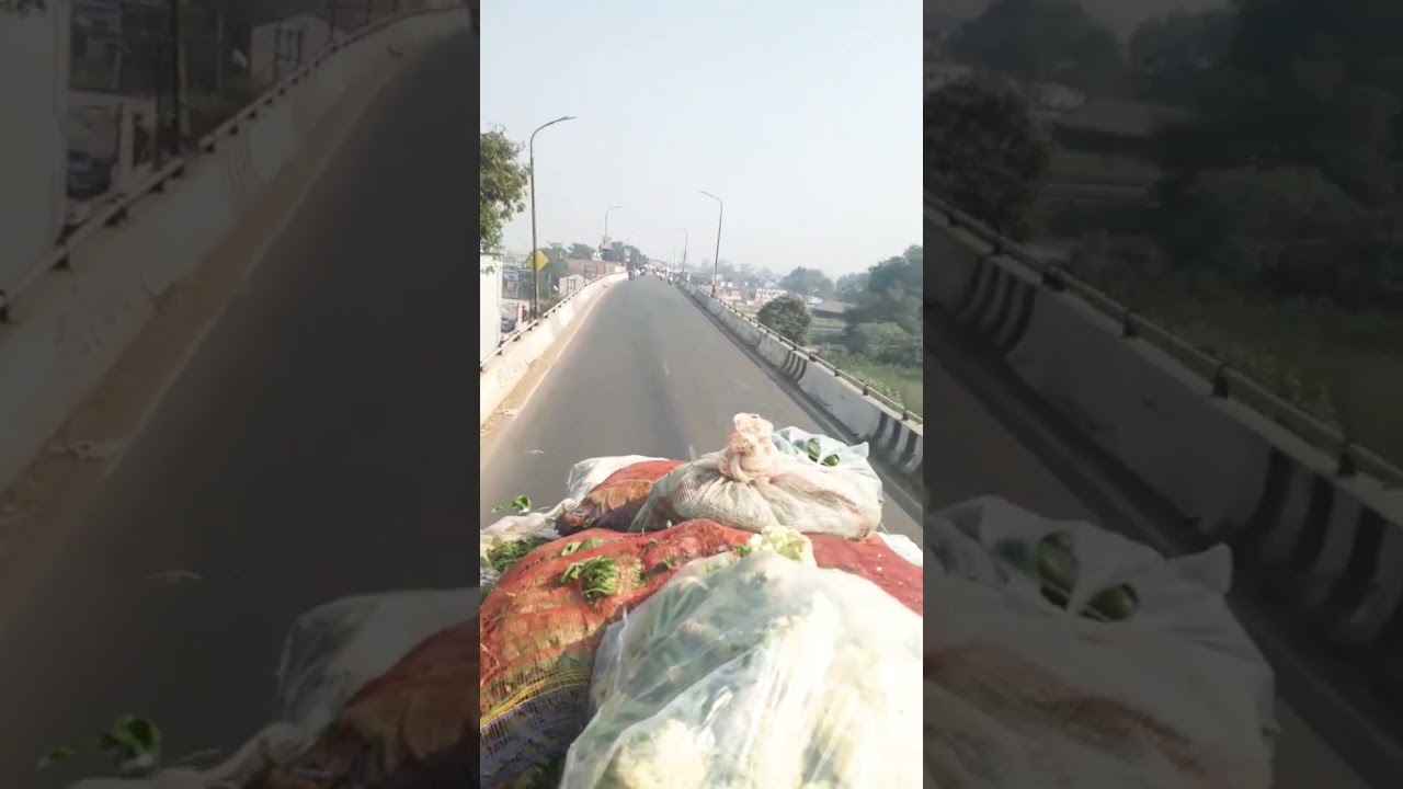 Bahraich Railway station over bridge