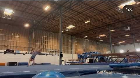 Round off 1 & 1/2 back twist punch front layout