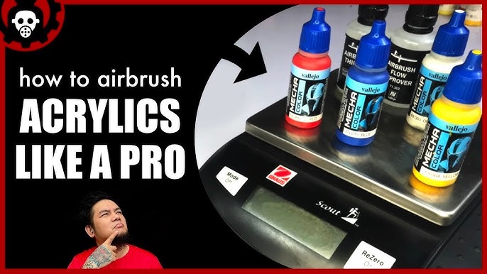 How to Airbrush Acrylic Chrome, 2021