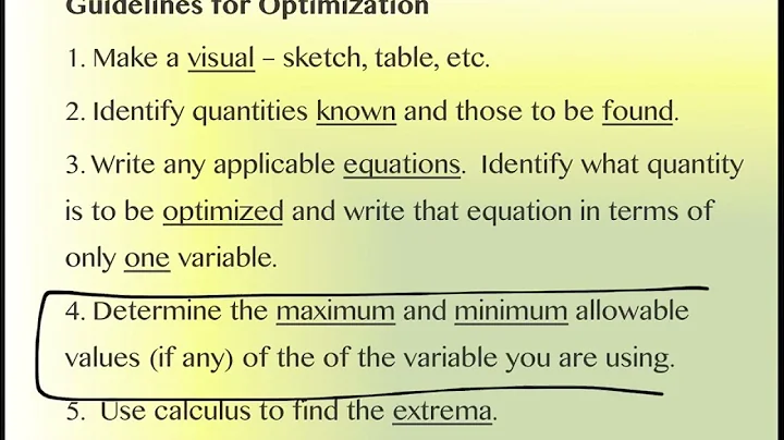 3.7 Optimization