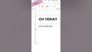 How to use different Fonts and Change Font size in PowerPoint #shorts #shortvideo #viral #trending