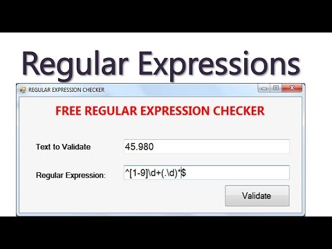 Regular Expression Explained (Regex + C#) - Part 1