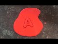 Learning ABC letter Alphabets with  PLAYDOH