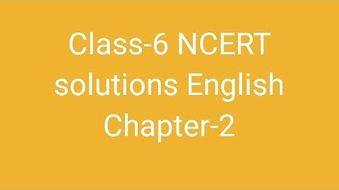 class-6 NCERT solutions English Chapter-2 How the dog found himself #ourdream#