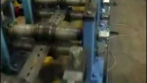 LMS Video Collection- Roll Forming Machine-Building System- Strut C channel with punching