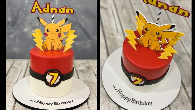 Gâteau Pokemon Pikachu Evoli
