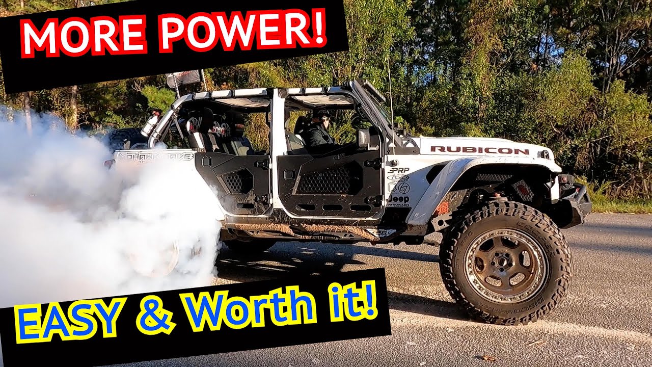 JEEP JL MISHIMOTO Cold Air Intake YouTube