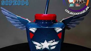 Nuevos Vasos De Capitán América Un Nuevo Mundo