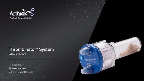 Thrombinator™ System Whole Blood