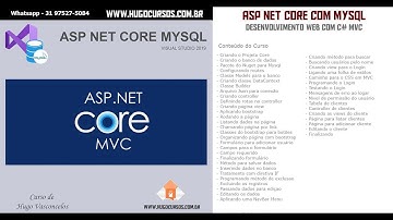 ASP NET CORE Mysql - Aula 06 - Classe Models para o banco