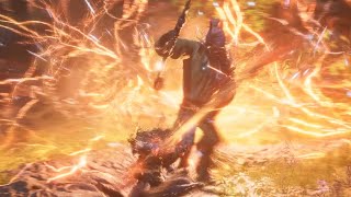 Black Myth Wukong - Resolute counterflow vs Yellow Loong (no damage)