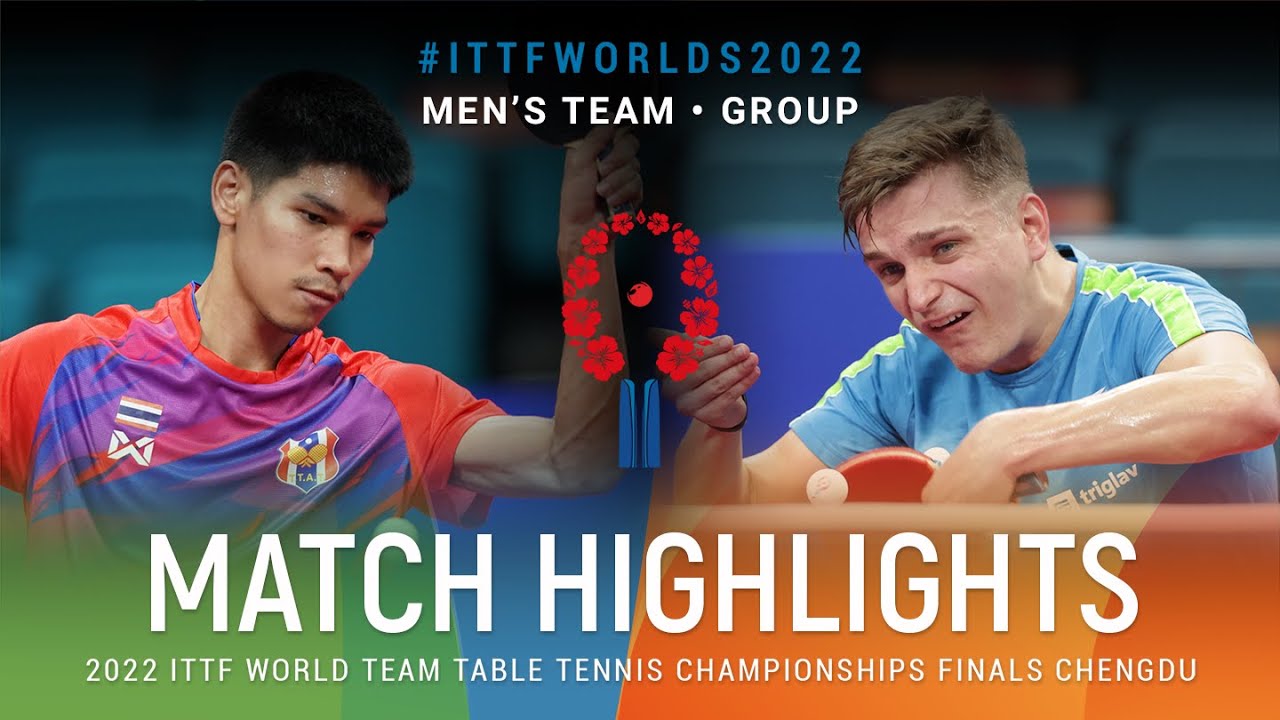 Highlights | Pattaratorn Passara (THA) vs Peter Hribar (SLO) | MT Grps | #ITTFWorlds2022