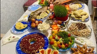 Коротко о том, как азербайджанцы Кыргызстана и Казахстана празднуют Новруз в кругу семьи