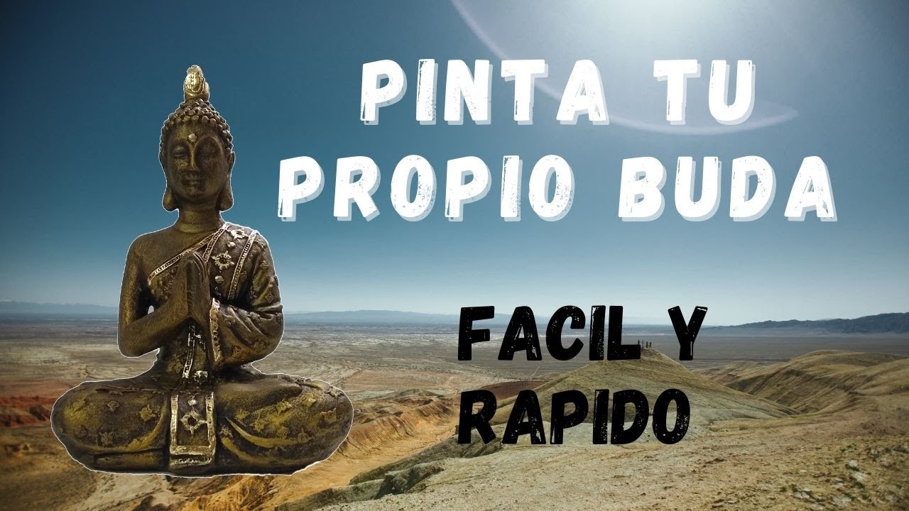 Buda dorado!! Pintalo facil y rapido