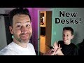 Building Our New Desks | Clintus.tv
