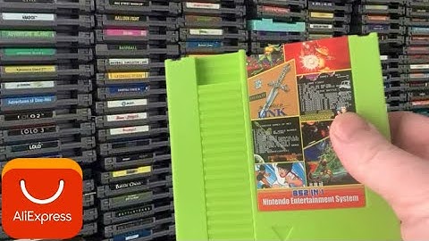 Nintendo Nes multicart 852 in 1 not everdrive cart.Rom cart from Ali express,any good lets look.🕹