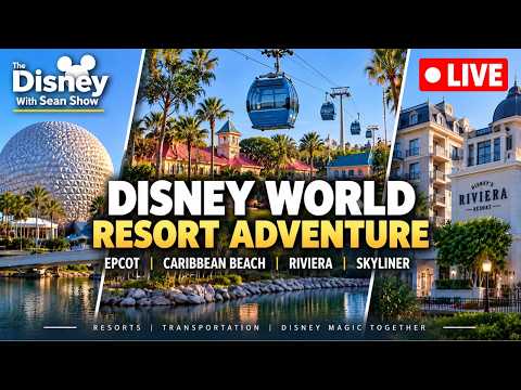 Video Disney Worlds Skyliner Resorts, EPCOT Food & Wine and a Day with Shelley