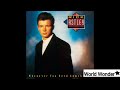 Rick Astley Together Forever Audio Official 