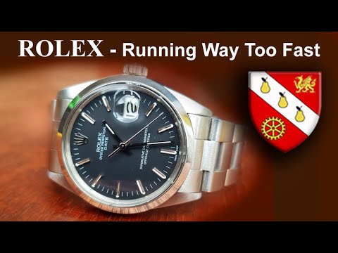 Rolex - a Watch Running Crazily Fast YouTube