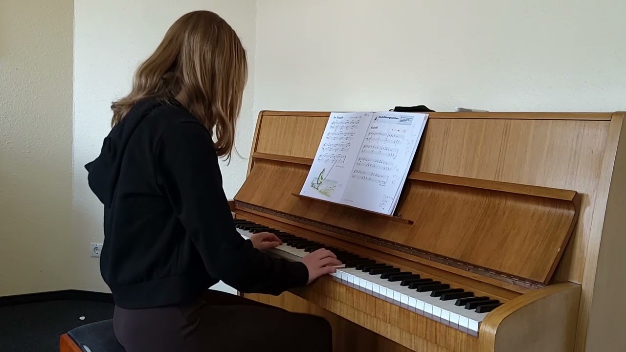 Am Flussufer (Daniel Hellbach). Fentje Pakula, Klavier