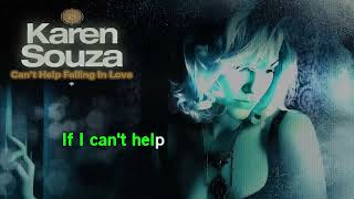 Karen Souza - Can't Help Falling in Love (Retroman's karaoke version)