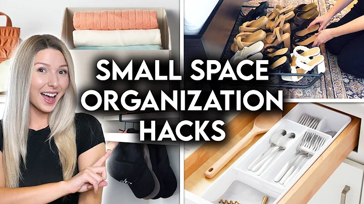 10 SMALL SPACE ORGANIZATION IDEAS | SPACE SAVING H...