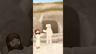 Jesus Ressuscita Lázaro · Desenho Animado Bíblico Infantil História Bíblica #shorts