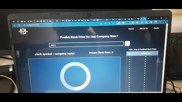A Stock Prediction ML Model built using Django as backend and React JS as frontend