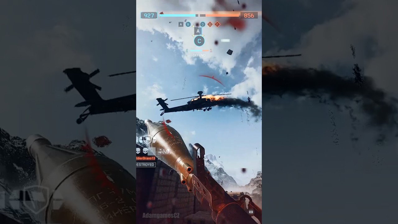 Shooting Down Helicopters With RPG! - Battlefield 6