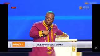 Archbishop Duncan Williams speaks in Heavy Diverse Tongues and his Son Rev. Ampiah Kwofie Interprets
