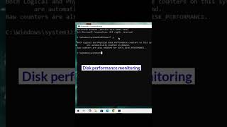 Fix “Disk Usage Not Showing” in Seconds! ⚡ #shorts #windowstips #cmd