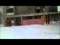 Снегопад в Пинске 15 марта 2013 года