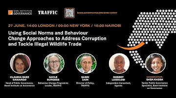 Social norm and behaviour change approaches to address corruption and tackle illegal wildlife trade