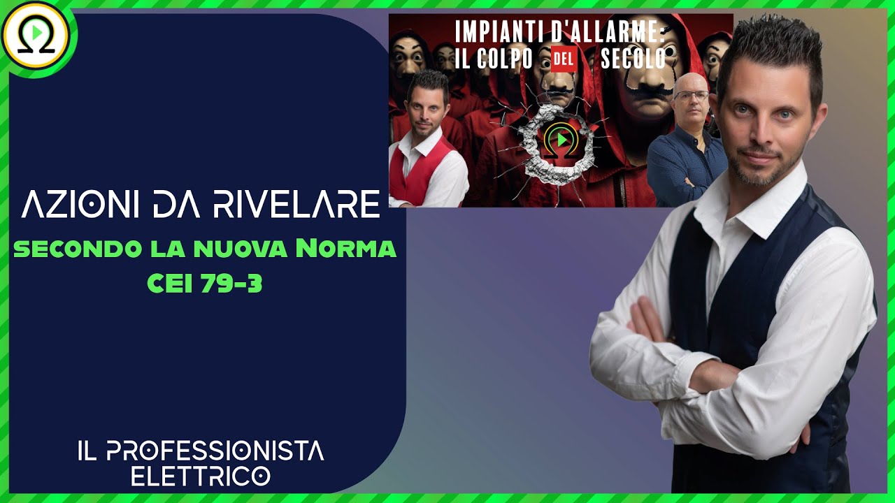 AZIONI DA RIVELARE secondo la nuova Norma CEI 79-3