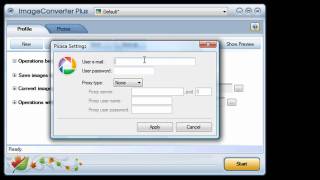 How to set up sending images to Picasa web Albums using ImageConverter Plus