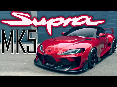 Toyota Supra MK5 BODYKIT by hycade