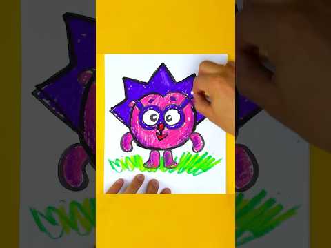 Как нарисовать ежика рисую мультик смешарики ￼