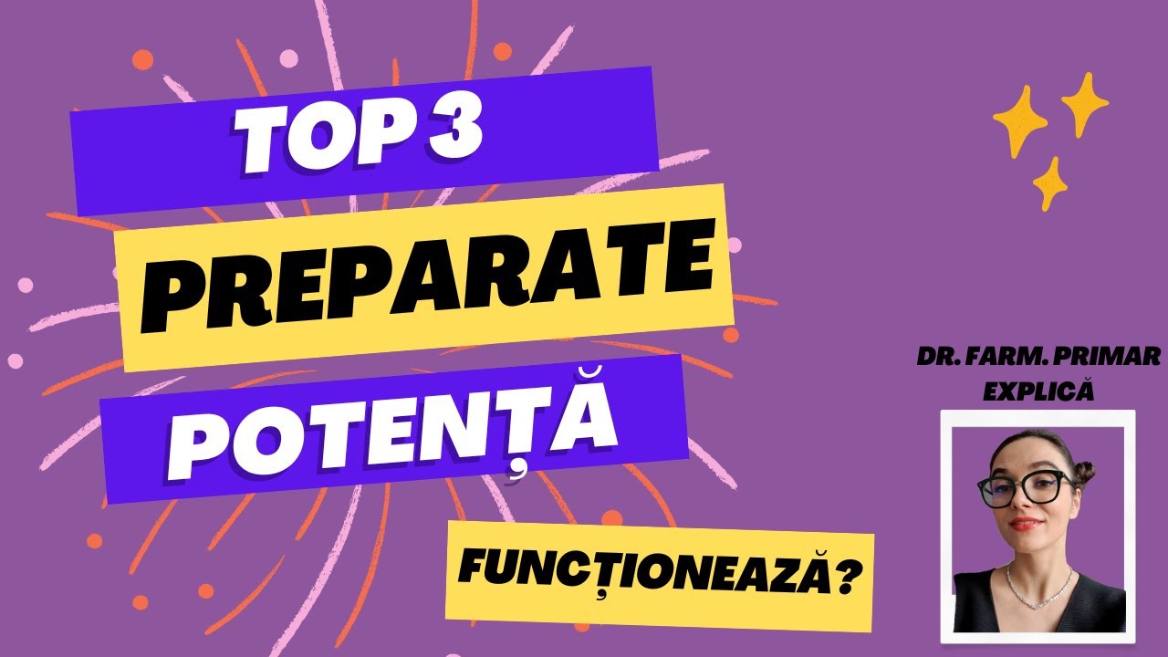 TOP 3 suplimente pt POTENȚĂ! Cele mai VÂNDUTE pt DISFUNCȚIA ERECTILĂ