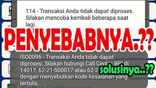 Analisis Penyebab Kode Kesalahan 114 BRI dan ISO0096 BRI Internet Banking dan Cara Mengatasinya
