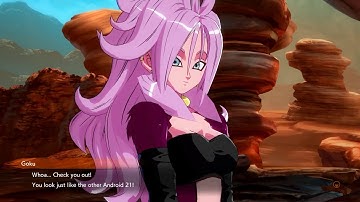Android 21 and SSJ4 Goku! Dragon Ball FighterZ Story Mode