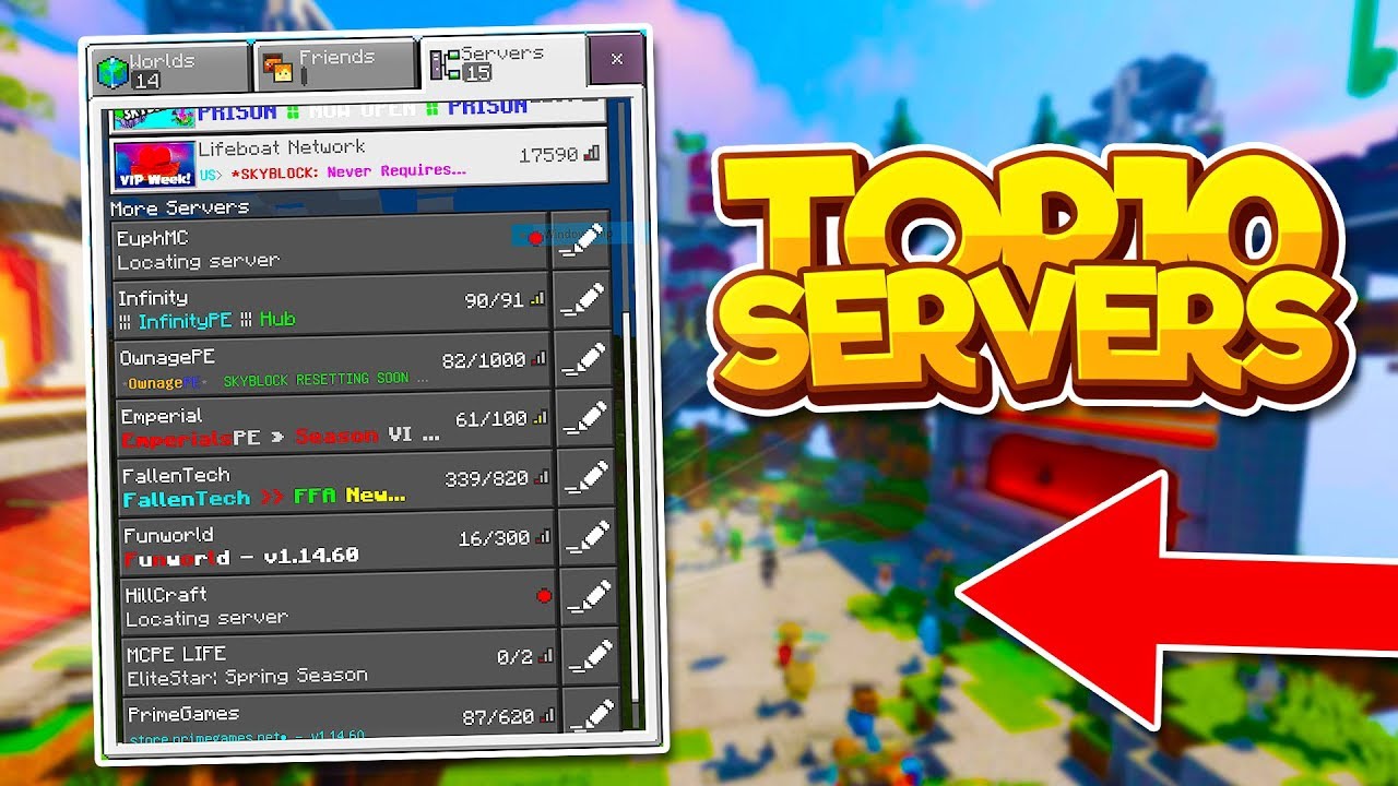 Minecraft Bedrock Top 10 Best Servers 2020 (1.16+) – (Pocket Edition