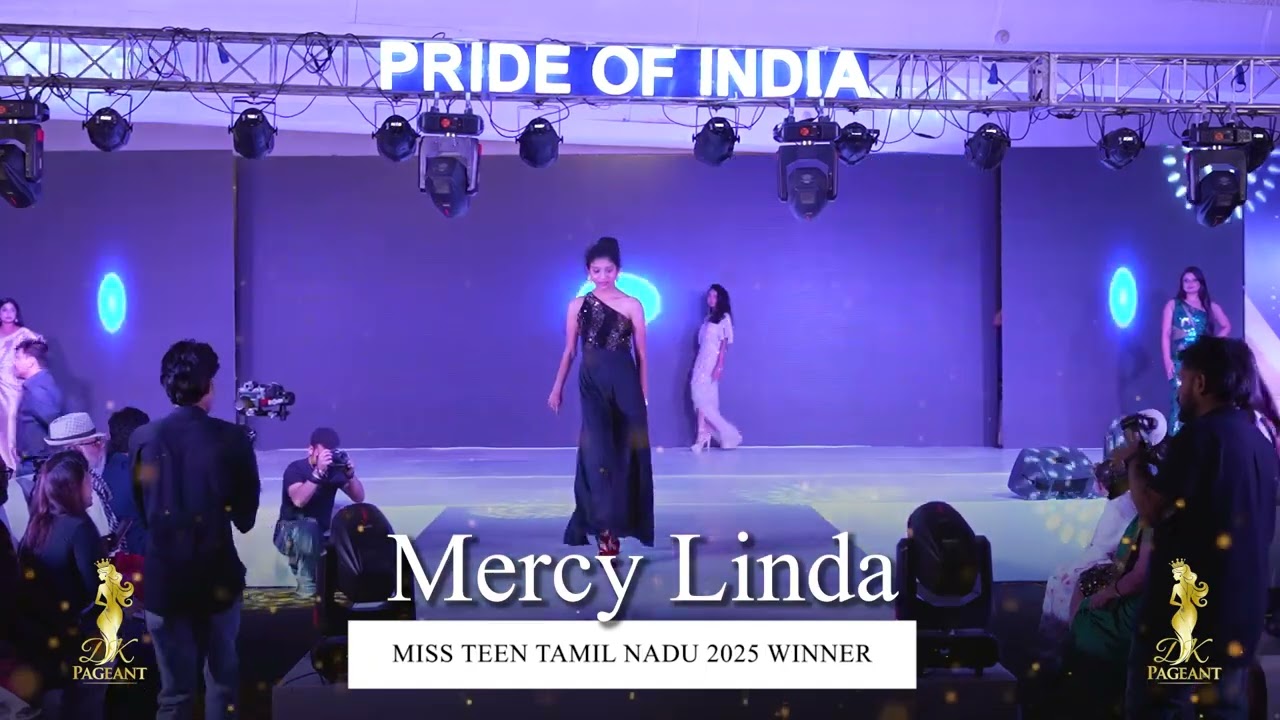 Mercy Linda — Miss Teen Tamil Nadu 2025 Winner | DK Pageant Season 3