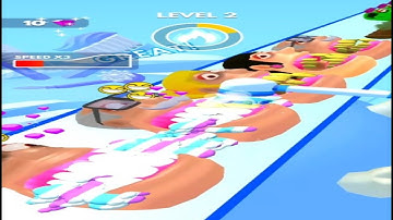 TEETH RUNNER! 👧🏼🧗🏼‍♂️🤹🏽‍♂️ - Gameplay All Levels (Ios,Android) Levels 2