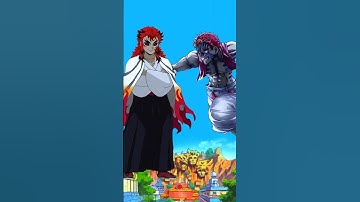 rengoku vs tanjiro team||rengoku(marked) vs hashiras||demon rengoku vs uppermoon#demonslayer #shorts