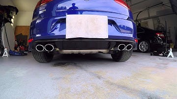 2015 Golf R with S3 Resonator Delete Kit