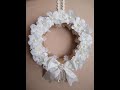 Gorgeous Shabby Chic Floral Wreath Tutorial - jennings644 - Teacher of All Crafts