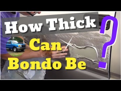 How to Bondo Video - Car Dent Repair Using a Body Filler - ABTL