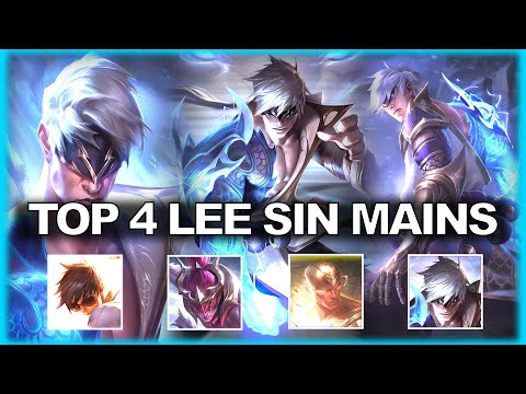 TOP 4 LEE SIN MAINS MONTAGE - \