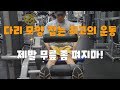 하체운동-레그익스텐션(Leg Extension)의 모든것!