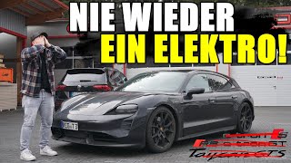 NIE WIEDER EIN ELEKTROAUTO! / Fazit zum Porsche Taycan GTS / Audi RS Etron GT etc...